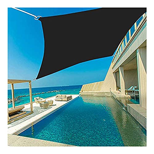 2 X 3m Sun Shade Sail Canopy Rectangle Anti-UV Wear-Resistance Waterproof Sunscreen Awning, Sunshade Canvas Covers for Outdoor Garden Patio Yard with Free Rope LiJJi von LiJJi