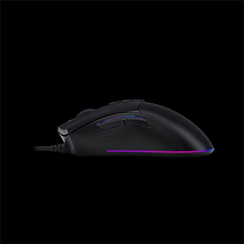 Gaming-Maus Kompatible für Bloody A90 Max Mäuse 10000 CPI USB Optical Glare Kabelgebundene Mäuse - 6 Programmierbare Tasten und Erweiterte Makros Gaming-Maus Kompatible für Bloody A90 Max Mäuse 10000 CPI USB Optical Glare Kabelgebundene Mäuse - 6 Programmierbare Tasten und Erweiterte Makros von LiLiTok