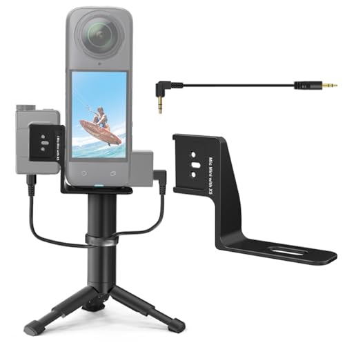 Mic Mini Adpater für Insta 360 X5 Cold Shoe Mount für dji Mic Mini Adpater Mikrofon Receiver Audio Halter Halterung Adapter X5 Action Kamera Zubehör von LiLiTok