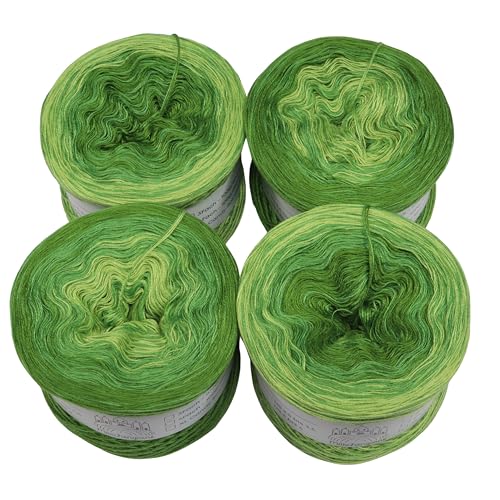 Bobbel Farbverlaufsgarn Cupcakes - Herbes Cupcakes Gesamt 280g 3Fädig 4X 350m Wolle bobbel Colour Gradient Märchengarne … von LiLu´s Märchengarne