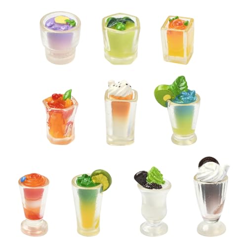 LiQunSweet 20 Stück 10 Stile Coole Getränke Harz Ornament Cabochons Imitation Eisgetränk ohne Loch Perlen Display für DIY Schmuck Verzierung Handwerk Zuhause Schreibtisch Dekor Zubehör Telefon Bulk LiQunSweet 20 Stück 10 Stile Coole Getränke Harz Ornament Cabochons Imitation Eisgetränk ohne Loch Perlen Display für DIY Schmuck Verzierung Handwerk Zuhause Schreibtisch Dekor Zubehör Telefon Bulk von LiQunSweet