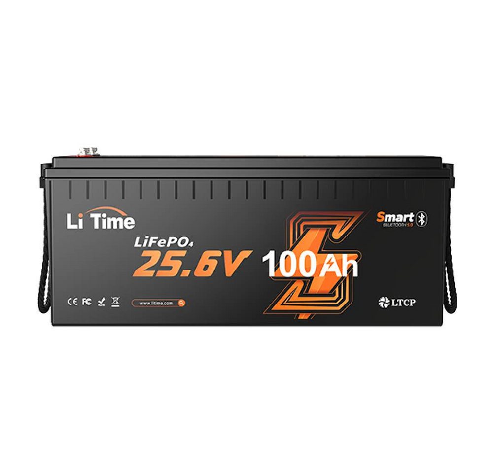LiTime LiTime 24V 100Ah Lithium Batterie mit Bluetooth Low Temp Schutz Solarakkus, Geeignet für Solaranlagen/Wohnmobile/Notstromversorgung LiTime LiTime 24V 100Ah Lithium Batterie mit Bluetooth Low Temp Schutz Solarakkus, Geeignet für Solaranlagen/Wohnmobile/Notstromversorgung von LiTime