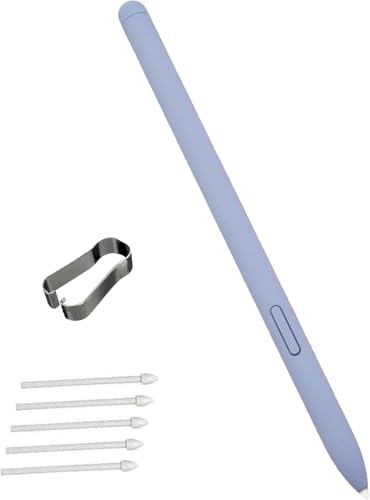 Galaxy Tab S10 S Pen Kompatibel mit Samsung Galaxy Tab S10, Tab S10 Plus, Tab S10 Ultra, Tab S10 Lite Stift Ersatz für Samsung Tab S10 Alle Versionen mit Federn, ohneBluetooth (Blau) von LiXiongBao