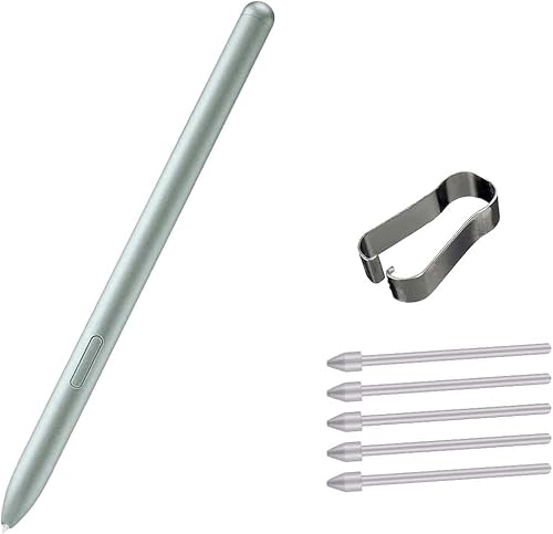 Galaxy Tab S9 FE S Pen für Samsung Galaxy Tab S9 FE Stylus Pen Kompatibel mit Samsung Galaxy Tab S9 FE / S9 FE+/S9 FE Plus S Pen mit Federn (Grüner) von LiXiongBao