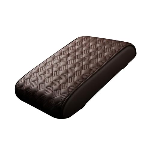 LiYaBaiHuo Auto Armlehnen Auflage für Au-di A4 B8 B7 B6 B5 8D 8E2 8EC 8K 8D5 8E5 8ED, PU Mittelarmlehne Pad Auto Innenraum Zubehör, D/Coffee von LiYaBaiHuo