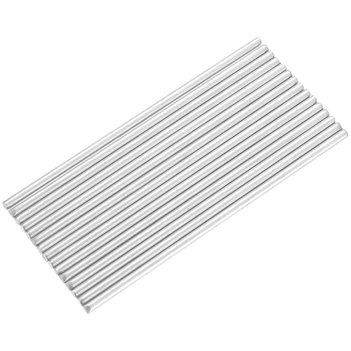 15 Stück Rundstahl 3mm x 100mm, Metallstange, Edelstahl Stange, Edelstahlstäbe, Rundstab, Edelstahl Stäbe 3mm, Stabstahl, Edelstahl Rundstange für Heimwerker DIY Modell Garten (100mm) von LiYiJiKeJi