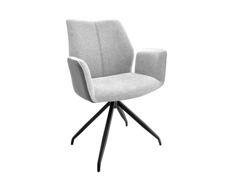 Liadomo Armlehnstuhl Lyon, mit Armlehnen, Textilbezug, 4-Fuß-Metallgestell schwarz Liadomo Armlehnstuhl Lyon, mit Armlehnen, Textilbezug, 4-Fuß-Metallgestell schwarz von Liadomo