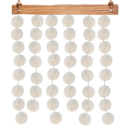 100 Stück Muschel Perlmutt Scheiben Mit Loch, Handgefertigte Windglockenscheiben Muscheln Weißes, Runde Muschelscheiben Für Die Schmuckherstellung Bohrung 100 Stück Muschel Perlmutt Scheiben Mit Loch, Handgefertigte Windglockenscheiben Muscheln Weißes, Runde Muschelscheiben Für Die Schmuckherstellung Bohrung von Liakyunf