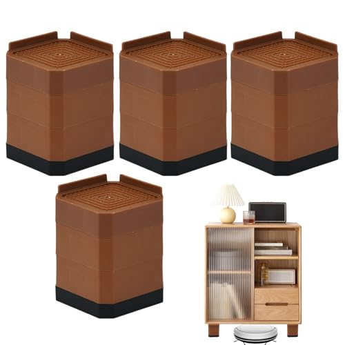 Liakyunf Beinschoner für Stühle – Tischbeinschoner – Anti-Rutsch-Pads Greiferkappen Erhöhungsstützen für Möbel Sofa Bett Wohnzimmer Küche Liakyunf Beinschoner für Stühle – Tischbeinschoner – Anti-Rutsch-Pads Greiferkappen Erhöhungsstützen für Möbel Sofa Bett Wohnzimmer Küche von Liakyunf