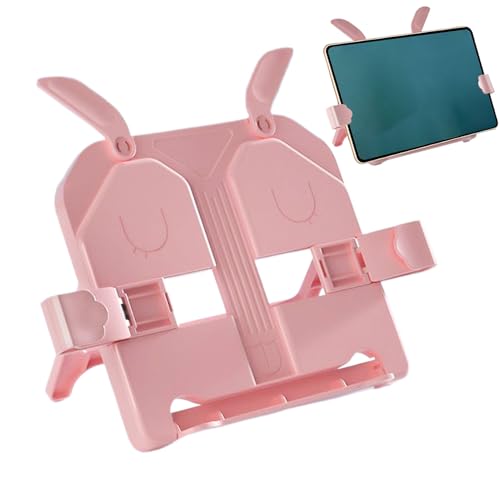 Liakyunf Buchständer - Buchhalter Für Schreibtisch,Klappbar Verstellbar Mit Klemmfunktion Augenschonend Platzsparend Als Ablage Für Reise Unterricht Büro Küche Wohnzimmer Schlafzimmer von Liakyunf