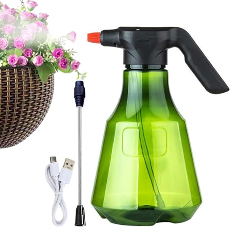 Liakyunf Elektrischer Wassersprüher, 3.5L Rasenpflege Zerstäuber, USB Aufladbar Tragbar für Malerei Auto Waschen Gewächshaus Tierpflege Fenster Terrasse Rasen Zimmerpflanzen Liakyunf Elektrischer Wassersprüher, 3.5L Rasenpflege Zerstäuber, USB Aufladbar Tragbar für Malerei Auto Waschen Gewächshaus Tierpflege Fenster Terrasse Rasen Zimmerpflanzen von Liakyunf