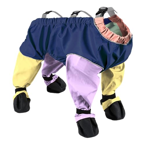 Liakyunf Hundehose gegen Lecken – verstellbare Hundeschuhe, Leggings, Schutz, Haustierschuhe, bequem für Ausflüge, Schnee, Regen, Spaziergänge, Wandern, Reisen, Winter, Zuhause von Liakyunf