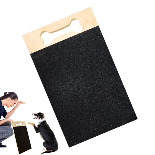 Liakyunf Hundekralle Schleifbrett - Hund Kratzpad Selbstreinigend,Massivholz Schleifbrett Mit Schleifpapier Robuster Krallenpfleger Für Kleine Hunderassen Welpenpfoten Liakyunf Hundekralle Schleifbrett - Hund Kratzpad Selbstreinigend,Massivholz Schleifbrett Mit Schleifpapier Robuster Krallenpfleger Für Kleine Hunderassen Welpenpfoten von Liakyunf