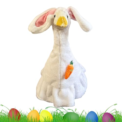 Liakyunf Tierkleidung Für Die | Garten-Verzierungen Für Betonfiguren Im Freien | 43 cm und 58 cm großes Plüschkostüm mit Hasenohren für Skulpturen für Feiertage, Einweihungsfeiern, Geburtstage und von Liakyunf