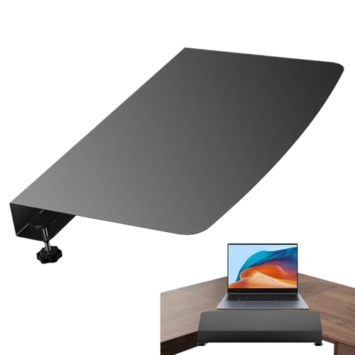 Liakyunf Tischverlängerung für Schreibtisch | Tastaturablage zum Anklemmen | Verlängerungsadapter Organizer Halter für Zuhause, Wohnheim, Reisen, L-förmiger Tisch, College-Computer Liakyunf Tischverlängerung für Schreibtisch | Tastaturablage zum Anklemmen | Verlängerungsadapter Organizer Halter für Zuhause, Wohnheim, Reisen, L-förmiger Tisch, College-Computer von Liakyunf