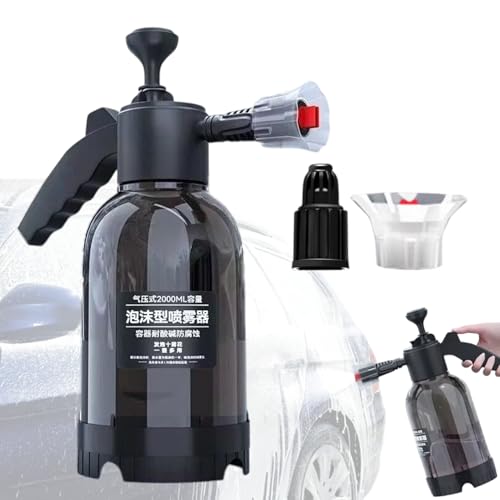 Schaumwaschpistole, 2L Handheldschaum Wasserpumpe Sprüher, Pumpsprüher Mit Großer Kapazität Für Autowäsche, Bewässerung Von Pflanzen von Liakyunf