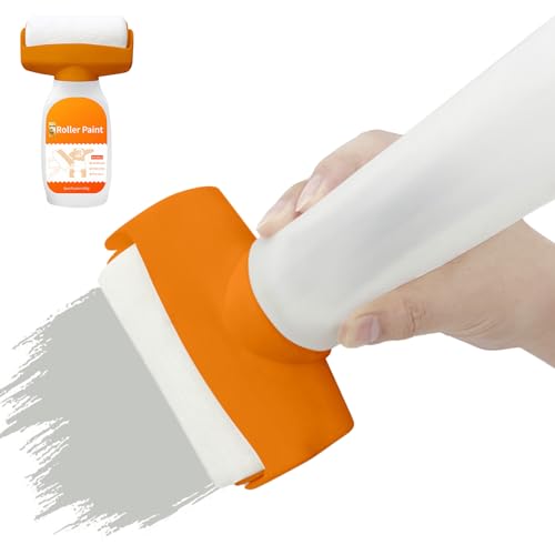Wandreparatur-rollbürste Mit Wandreparaturpaste, 2 In 1 Wandfarbe Ausbessern Für Küche, Schlafzimmer, Wohnzimmer Und Spielzimmer von Liakyunf
