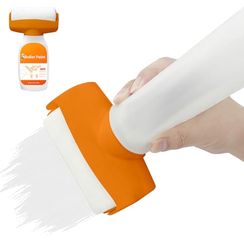 Wandreparatur-rollbürste Mit Wandreparaturpaste, 2 In 1 Wandfarbe Ausbessern Für Küche, Schlafzimmer, Wohnzimmer Und Spielzimmer von Liakyunf