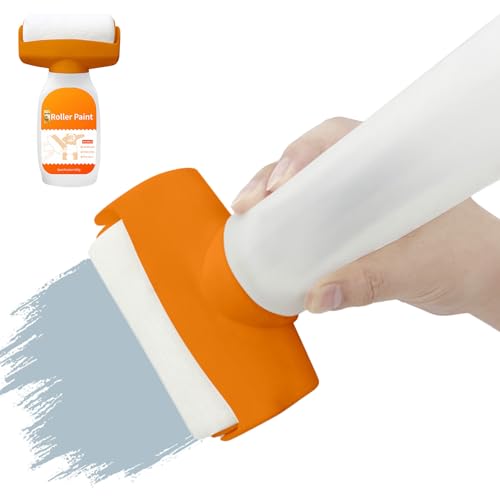 Wandreparatur-rollbürste Mit Wandreparaturpaste, 2 In 1 Wandfarbe Ausbessern Für Küche, Schlafzimmer, Wohnzimmer Und Spielzimmer von Liakyunf