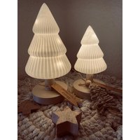 Beleuchtete Weihnachtsbäume | Handgemachte Deko Mit Lichterkette Gemütlich Christmas von Lialioskat