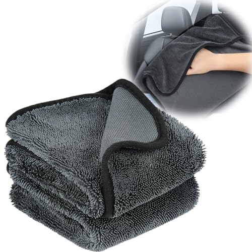 Liamostee Shiny Trockentuch, Fast Dry Trockentuch für Die Dusche,2PC Trockentuch Dusch Duschkabinen Tuch zum Wasser Abziehen in Dusche & Bad (40X40cm) von Liamostee