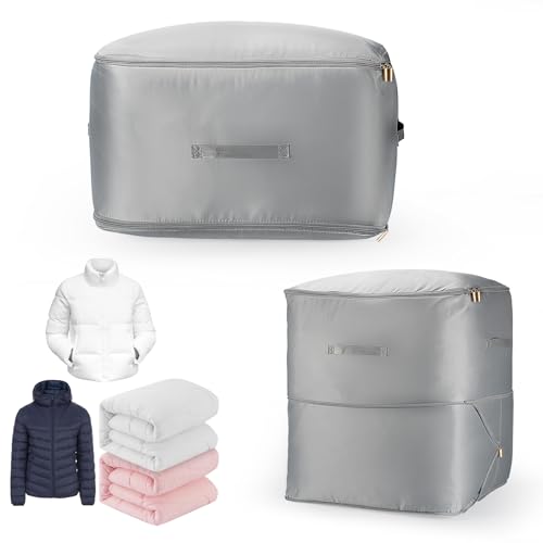 Selbstkomprimierender Organizer, Ultra Platzsparende Bettdecken Selbstkomprimierende Aufbewahrungstasche, 2024 Neuest Komprimierender Beutel for Bettdecken Kleidung Decken Selbstkomprimierender Organizer, Ultra Platzsparende Bettdecken Selbstkomprimierende Aufbewahrungstasche, 2024 Neuest Komprimierender Beutel for Bettdecken Kleidung Decken von Liamostee