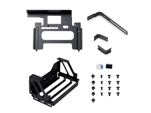 LIAN LI O11 Dynamic EVO O11 DE-9X Montagehalterung, kompatibel mit der Serie RTX40, Schwarz, GPU-Set, vertikal, autorisierter Händler von LIAN LI