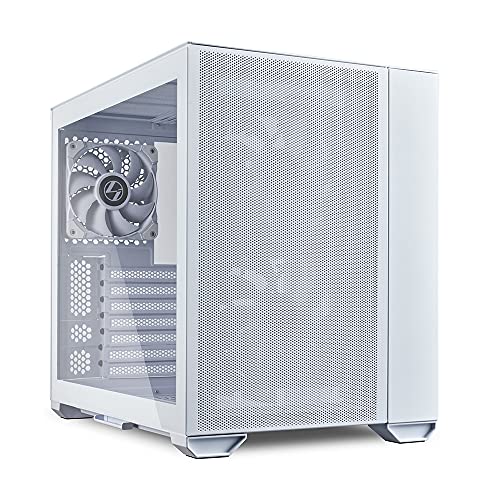 Lian Li O11 AIR Mini White Mini-Tower Gaming-Gehäuse, Gehäuse Weiß von Lian Li