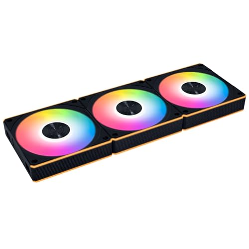 Lian Li UNI FAN CL Wireless 120mm ARGB PWM Lüfter Schwarz (3er Pack mit Controller) | Leistungsstarke Kühlung – für Gehäuse & Radiator von Lian Li