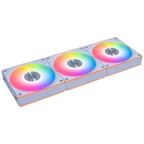 Lian Li UNI FAN CL Wireless 120mm ARGB PWM Lüfter Weiß (3er Pack mit Controller) | Leistungsstarke Kühlung – für Gehäuse & Radiator von Lian Li