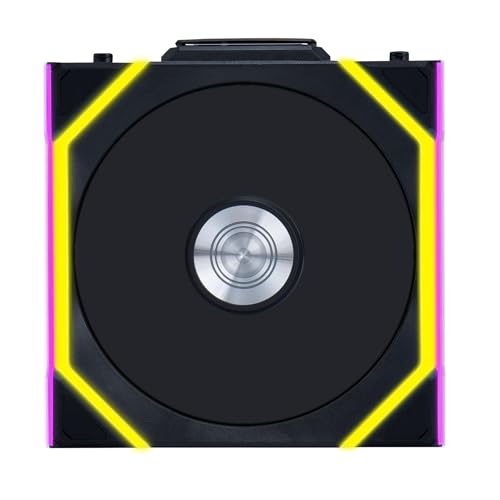 Lian Li UNI FAN SL Wireless PC Lüfter 120mm RGB – Reverse Blade Gaming PC Lüfter Schwarz | PWM Lüfter - 40 ARGB LEDs - bis 2.000 U/min - Stecksystem - hoher Airflow - Vibrationsarm - Leise von Lian Li
