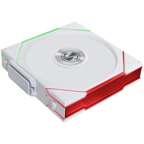 Lian Li UNI FAN TL Wireless PC Lüfter 120mm RGB – Gaming PC Lüfter Weiß | PWM Lüfter - 26 ARGB LEDs - bis 2.600 U/min - Stecksystem - hoher Airflow - Vibrationsarm - Leise von Lian Li