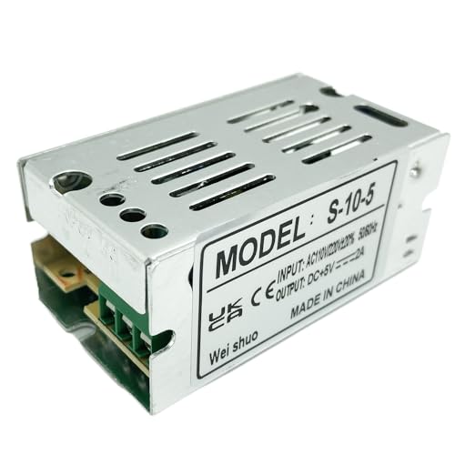 LianShi 5V 2A 10w Universal Schaltnetzteil ​geregelter Transformator urzschluss und Überstromschutz AC220V to DC5V Für industrielle Automatisierung 3D-Drucker LED-Licht von LianShi