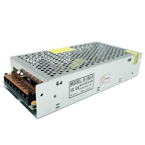 LianShi 5V 30A 150w Universal Schaltnetzteil ​geregelter Transformator urzschluss und Überstromschutz AC220V to DC5V Für industrielle Automatisierung 3D-Drucker LED-Licht von LianShi