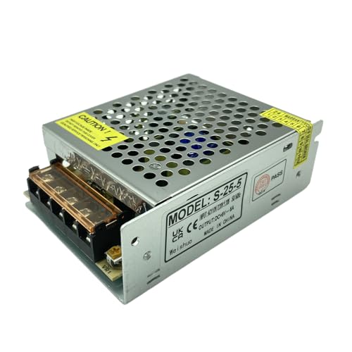 LianShi 5V 5A 25w Universal Schaltnetzteil ​geregelter Transformator urzschluss und Überstromschutz AC220V to DC5V Für industrielle Automatisierung 3D-Drucker LED-Licht von LianShi
