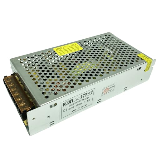 Lianshi 12V 10A 120W Schaltnetzteil Kurzschluss- und Überlastschutz-Konverter-Transformator für industrielle Automatisierung LED-Überwachung CCTV-DruckerAC220V to DC12V von LianShi