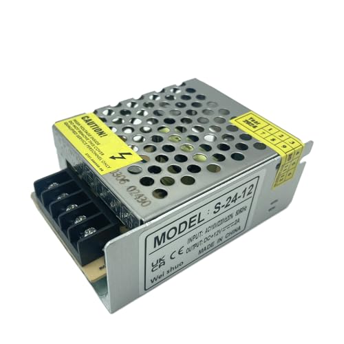 Lianshi 12V 2A 24W Schaltnetzteil Kurzschluss- und Überlastschutz-Konverter-Transformator für industrielle Automatisierung LED-Überwachung CCTV-DruckerAC220V to DC12V von LianShi