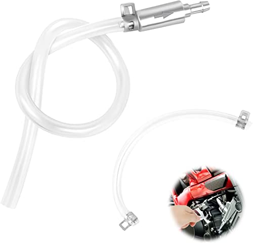 Bremse Entlüften Schlauch 1 Stück Motorrad Entlüftungsschlauch mit Einwegventil Motorrad Bremse Bleeder Kupplung Blutschlauch Werkzeug Kit für Motorrad (Transparent) von LiangDian