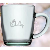 Teeglas Personalisiert Mit Deinem Wunschnamen/Text, Persönliches Geschenk Für Teetrinker von LiasWerkstatt