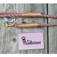 Hundeleine Leine Für Kleine Bis Mittlere Hunde Handarbeit Von Liba Pawlicious von LibaPawlicious