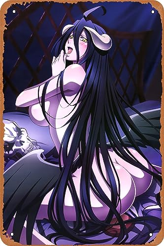 Libalght Hot Anime Girl Poster Overlord Art Albedo Poster Blechschild Vintage Wandkunst Dekoration Metallposter 20,3 x 30,5 cm Libalght Hot Anime Girl Poster Overlord Art Albedo Poster Blechschild Vintage Wandkunst Dekoration Metallposter 20,3 x 30,5 cm von Libalght