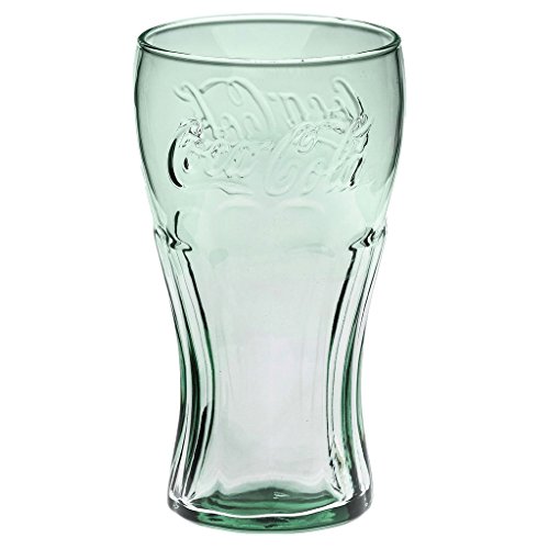 Classic Coca-Cola Glass in Georgia Green 17.2oz/510ml Coke Glass by Libbey von Libbey