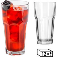 LIBBEY Gläser-Set "Cooler Glas -GIBRALTAR- 473 ml, Ø: 8,5 cm, H: 16 cm, 12er Set" hochwertig verarbeitet, im modernen Design von Libbey