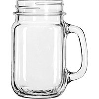 LIBBEY Gläser-Set "Libbey Trinkglas, 12er Set -DRINKING JARS-", (Set, 12 tlg.), 488 ml, hochwertig verarbeitet, im modernen Design von Libbey