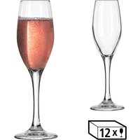 LIBBEY Sektglas "Libbey Gläser-Set -PERCEPTION-, 12er Set", (Set, 12 tlg.), 170 ml, hochwertig verarbeitet, im modernen Design von Libbey