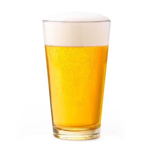 Libbey Pint-Glas mit DuraTuff-Rand (1639HT), 473 ml, 12 Stück von Libbey