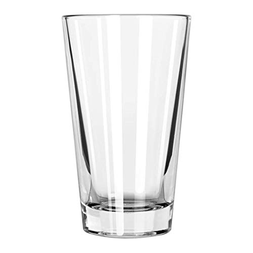 Libbey Pint Glass with DuraTuff Rim (1639HT), 16oz - Set of 4 by Libbey von Libbey