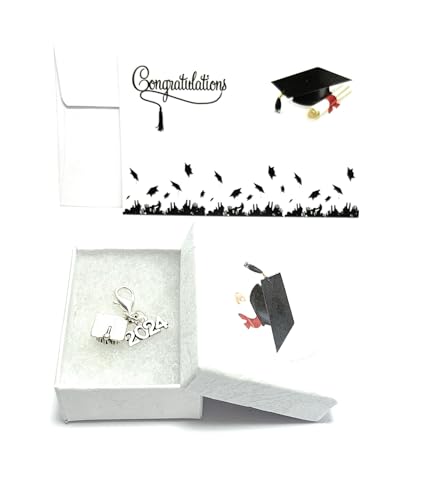 Graduation 2017 ~ Doktorhut – Doktorhut Clip auf Charme mit 2017 Charm & Geschenkbox von Libby 's Market Place von Libby's Market Place