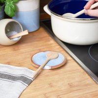 Handgedrehte Keramik Löffel Ablage von LibbyBallardCeramics