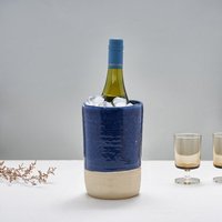 Keramik Weinkühler - Mitternachtsblau von LibbyBallardCeramics